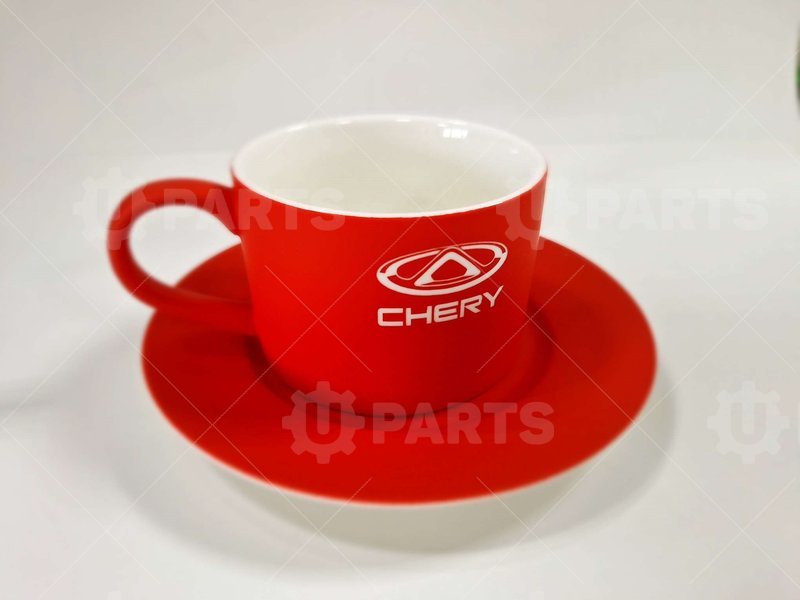 Чайная пара Chery красная | 00-00068275. В наличии.