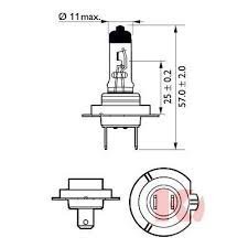 Лампа PHILIPS Н7 12V 55W