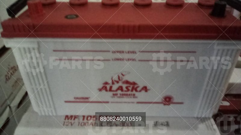 Аккумуляторная батарея ALASKA MF 100 R 105E41 calcium+ 402x171x205 | 8808240010559. Под заказ.