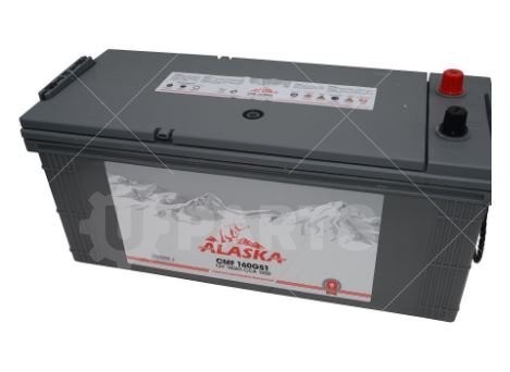 Аккумулятор ALASKA CMF 160 L 160G51 silver+ 506x212x230