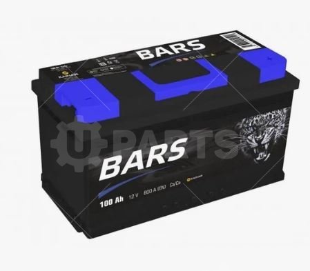 Аккумулятор BARS Барс Голд 100 Ач п.п. 353x175x190 | BARS100. Под заказ.