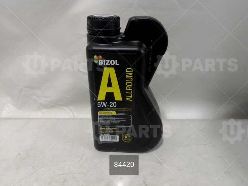 Масло моторное синтетическое Allround 5W-20 (1л) BIZOL НС для Chrysler MS-6395 (Кат.номер: 84420)
