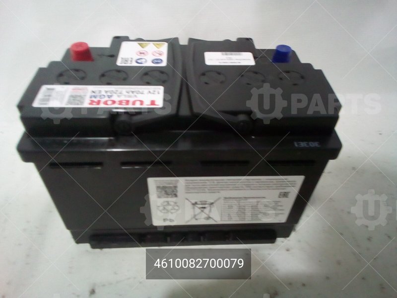 Аккумуляторная батарея TUBOR AGM 6СТ-70.0 VRLA | 4610082700079. Под заказ.