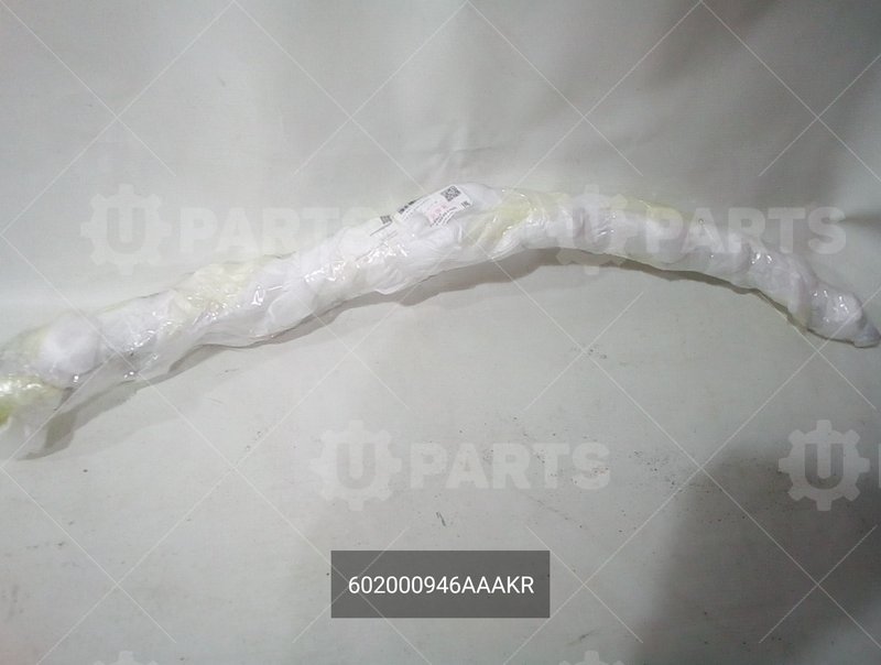 602000946AAAKR Накладка переднего бампера левая серебристая 