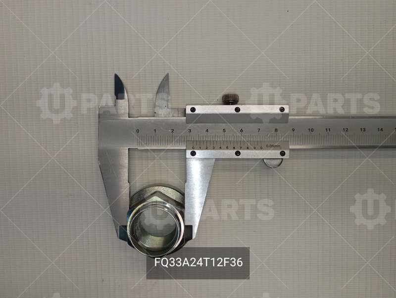 FQ33A24T12F36 Гайка с фланцем ступичная M24х1.5 
