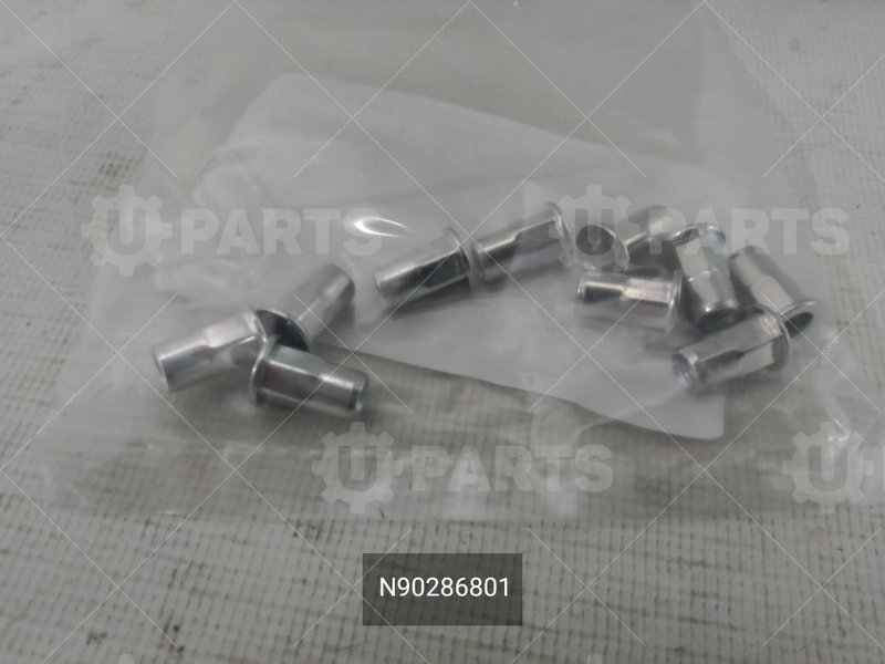 Гайка с фланцем высокая M5 A11/A21/B11/M11/T15/S18//T18/M1D/T19/J42/T1A/T1E/T1D//T1C/M36T CHERY для CHERY CHERY, Arrizo 8, 1.6 AMT (150 л.с.), (2023 - по н.в.) 1.6 (2023 - ) (Кат.номер: N90286801)