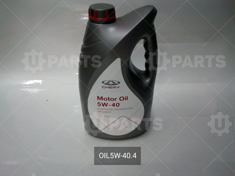 Масло моторное Chery Motor Oil 5W-40 SN/CF, нк. 4 л | OIL5W-40.4. Под заказ.