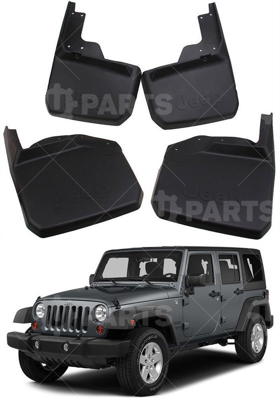 Брызговики задние CHRYSLER для JEEP Wrangler, III (JK), 3.6 AT (284 л.с.) 4WD (01.2012 - 2018)