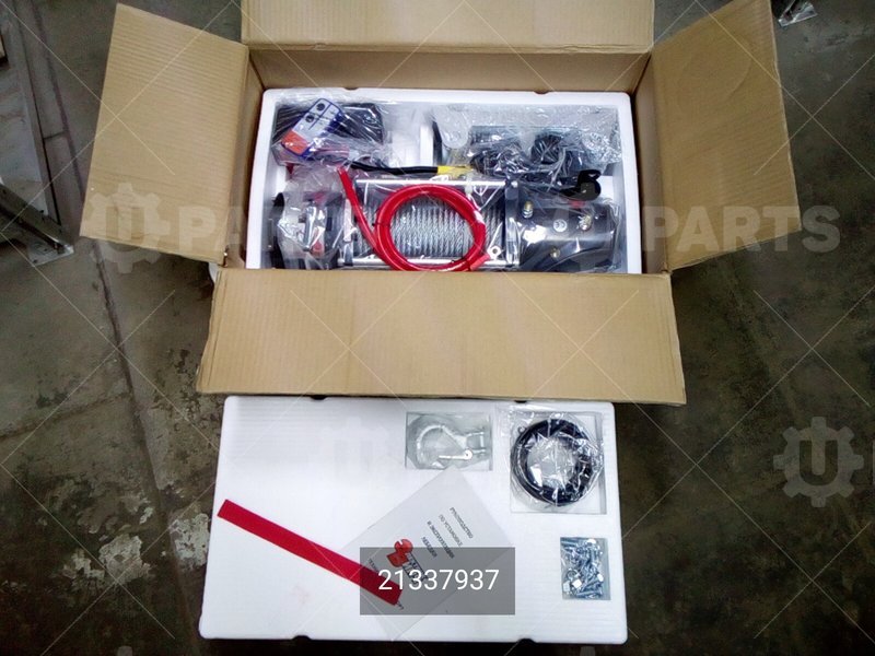 Лебёдка электрическая 12V Electric Winch 9500 lbs 4320 кг (стальн. трос ) | 21337937. Под заказ.