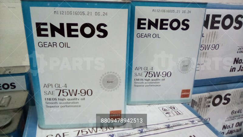 Масло трансмиссионное полусинтетическое МКПП ENEOS GEAR GL-4 75W90 (4л.) ENEOS