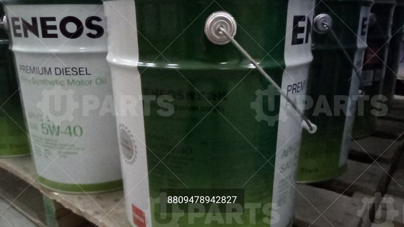 Масло моторное синтетическое ENEOS Premium Diesel 5W-40 API:CI-4 (20л.) | 8809478942827. Под заказ.