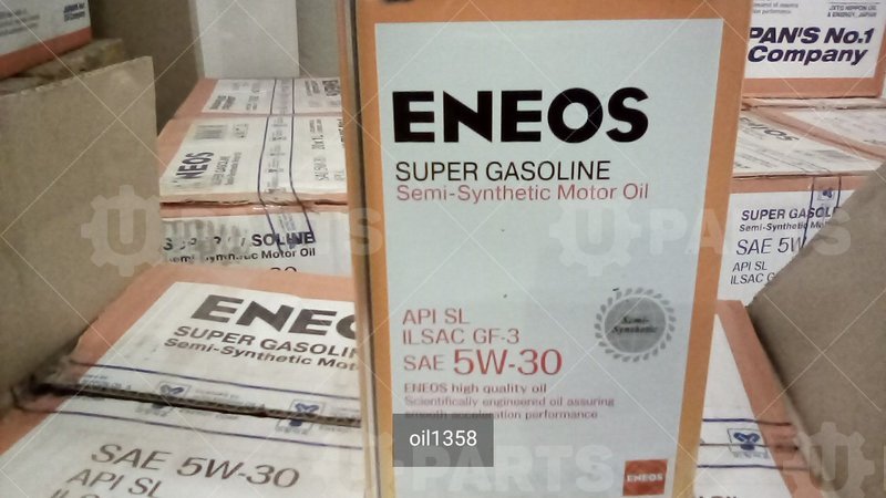 Масло моторное полусинтетическое ENEOS 5W30 API:SL (1л.) | oil1358. Под заказ.