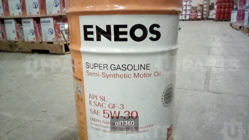 Масло моторное полусинтетическое ENEOS 5W30 API:SL (20л.) | oil1360. Под заказ.