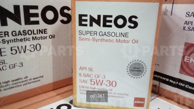 Масло моторное полусинтетическое ENEOS 5W30 API:SL (4л.) | oil1361. Под заказ.