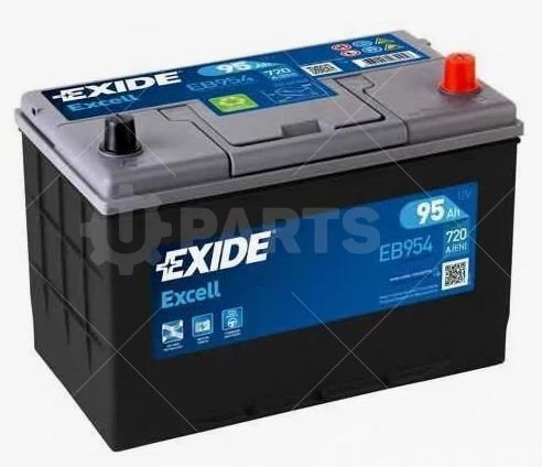 Аккумуляторная батарея EXIDE CARBON BOOST 12V 95Ah 720A Евро 306x173x222 | EB954. Под заказ.