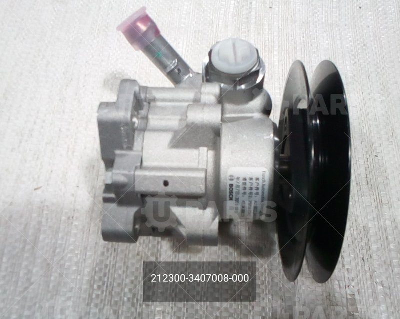 212300-3407008-000 Насос гидроусилителя руля со шкивом дв. УМЗ-4216 ЕВРО-4, А274 Evotech, Cummins ISF 2.8L 