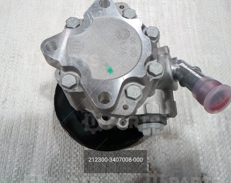 Насос гидроусилителя руля со шкивом дв. УМЗ-4216 ЕВРО-4, А274 Evotech, Cummins ISF 2.8L ГАЗ для ГАЗ ГАЗель NEXT (2013 - ) / ГАЗ ГАЗель Бизнес (1999 - ) / ГАЗ СОБОЛЬ (2010 - 2023) (Кат.номер: 212300-3407008-000)
