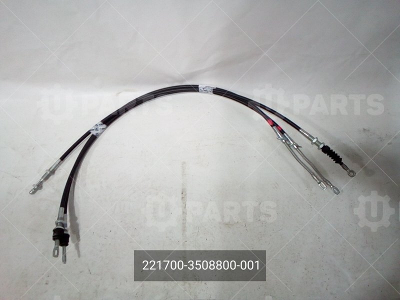 221700-3508800-001 Троса ручного тормоза (к-т 3 шт) (в упак.ГАЗ) 