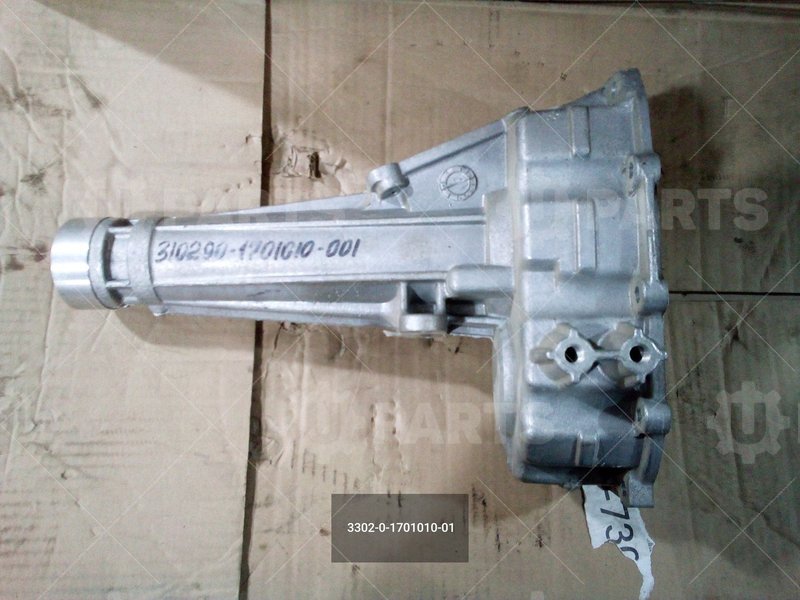 Картер коробки передач задний ГАЗ для ГАЗ ГАЗель NEXT (2013 - ) / ГАЗ ГАЗель Бизнес (1999 - ) / ГАЗ СОБОЛЬ (2010 - 2023) (Кат.номер: 3302-0-1701010-01)