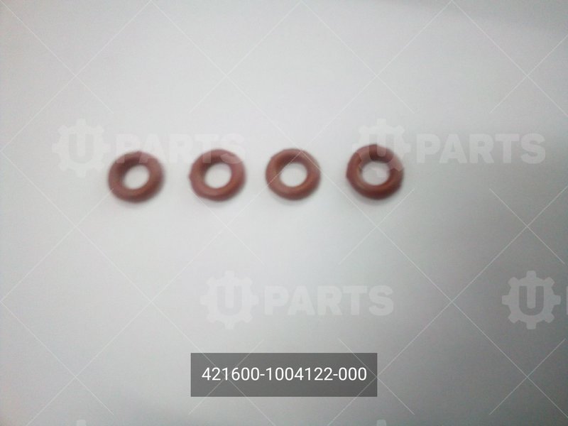 Кольцо уплотнительное форсунки ТОЛСТОЕ силикон двигатель УМЗ-4216 (078928) ГАЗ для ГАЗ ГАЗель Бизнес (1999 - ) (Кат.номер: 421600-1004122-000)