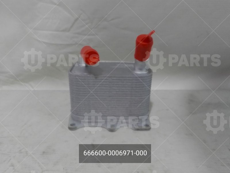 Теплообменник масленого фильтра дв. G21 ГАЗ для ГАЗ ГАЗель NEXT (2013 - ) (Кат.номер: 666600-0006971-000)