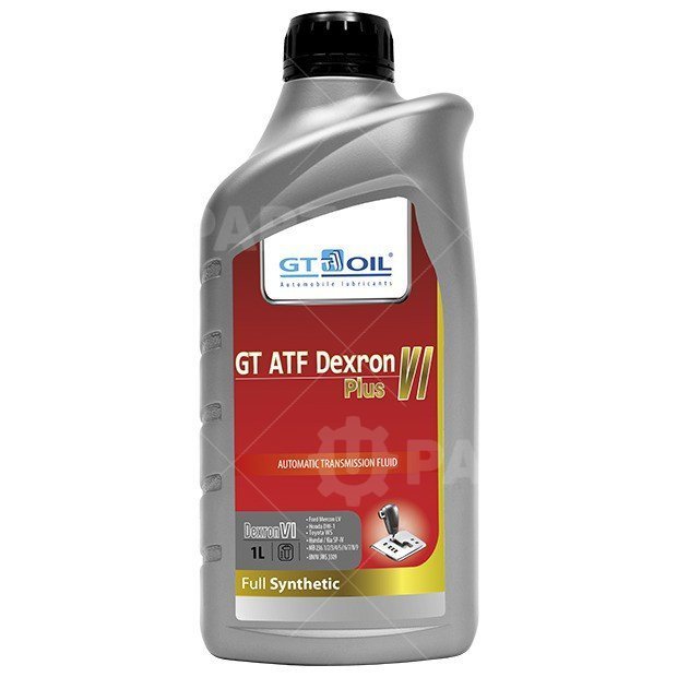 Масло трансмиссионное синтетика GT ATF Dexron VI Plus (1л.) | 8809059408513. В наличии.