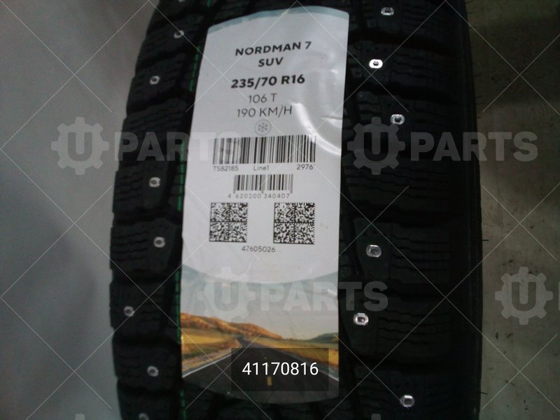 Автошина Nordman 7 SUV Ikon Tyres 235/70 R16 106T шип | 41170816. Под заказ.