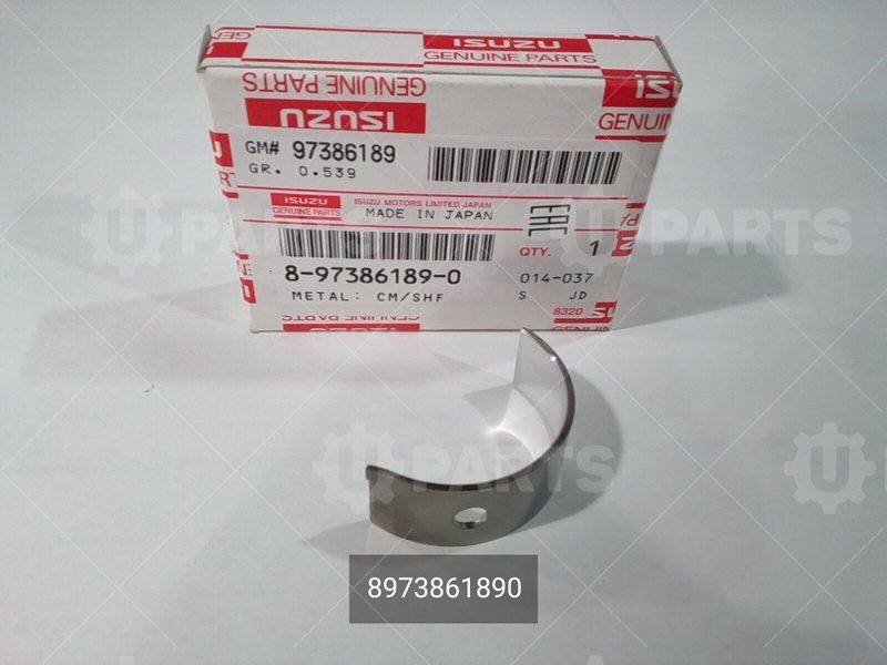 8973861890 Вкладыш постели распредвала 