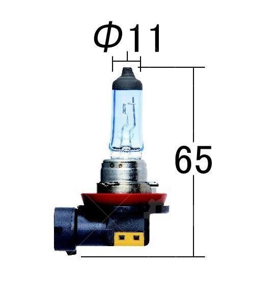 Лампа H8 Koito 12V 35W (70W) 4000K 1 шт