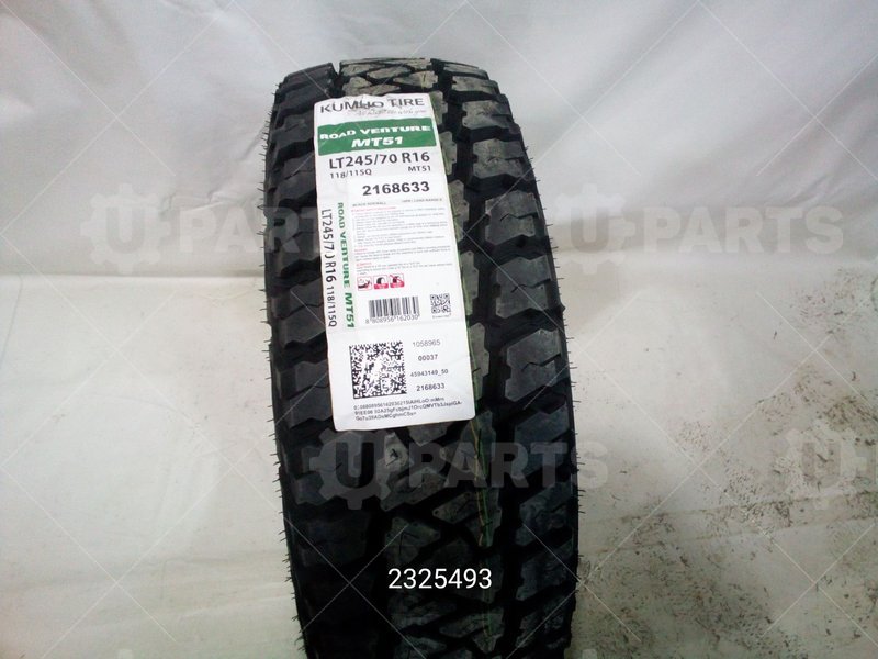 Автошина Kumho Road Venture MT51 R16C 245/70 118/115Q лето  | 2325493. Под заказ.