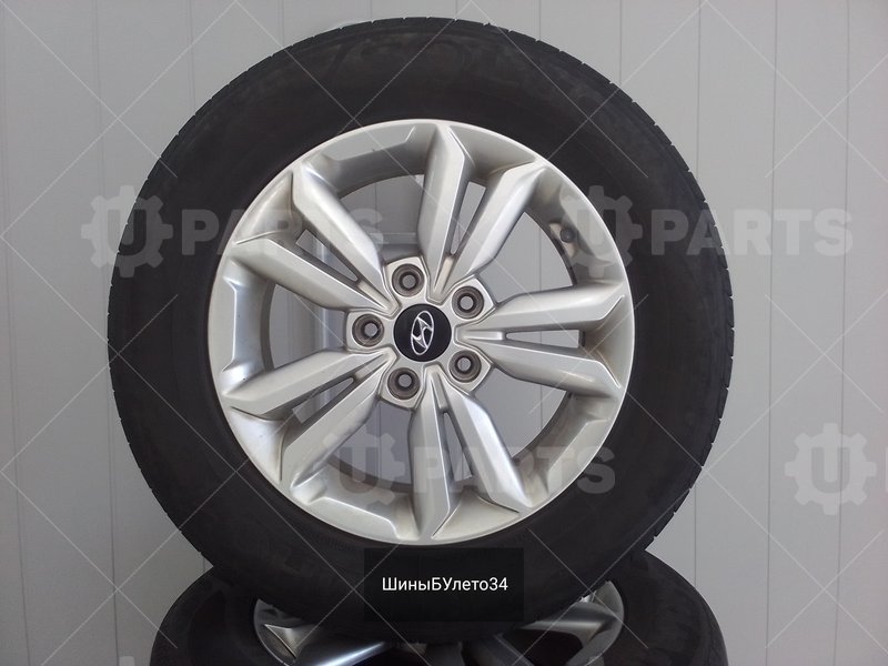 Автошины б/у Kumho 205/65 R16 95H диск литой износ 50% лето 4 шт комплект | ШиныБУлето34. Под заказ.