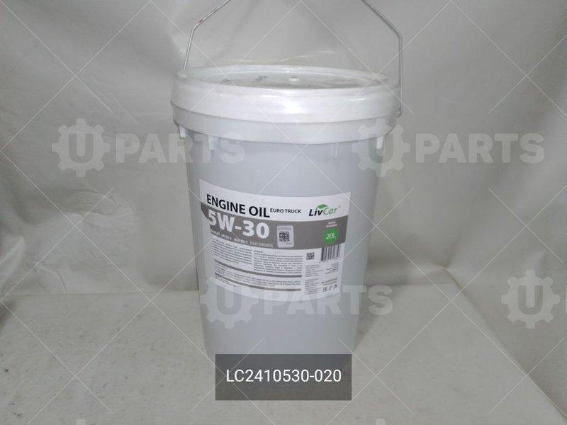 Масло моторное LivCar Engine Oil EURO TRUCK ACEA 5W-30  E9/E7 API CK-4 (20л) (Кат.номер: LC2410530-020)