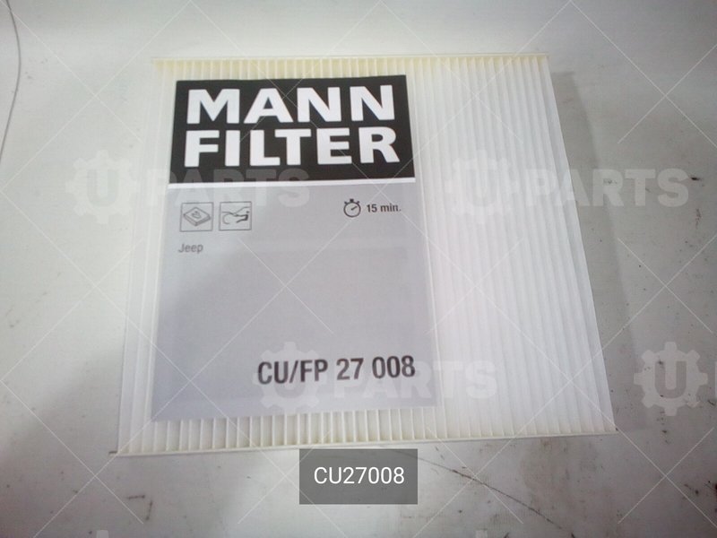 Фильтр салона MANN-FILTER для JEEP Jeep, Grand Cherokee, IV (WK2) Рестайлинг, 3.0d AT (243 л.с.) 4WD, (2013 - по н.в.) (2013 - )