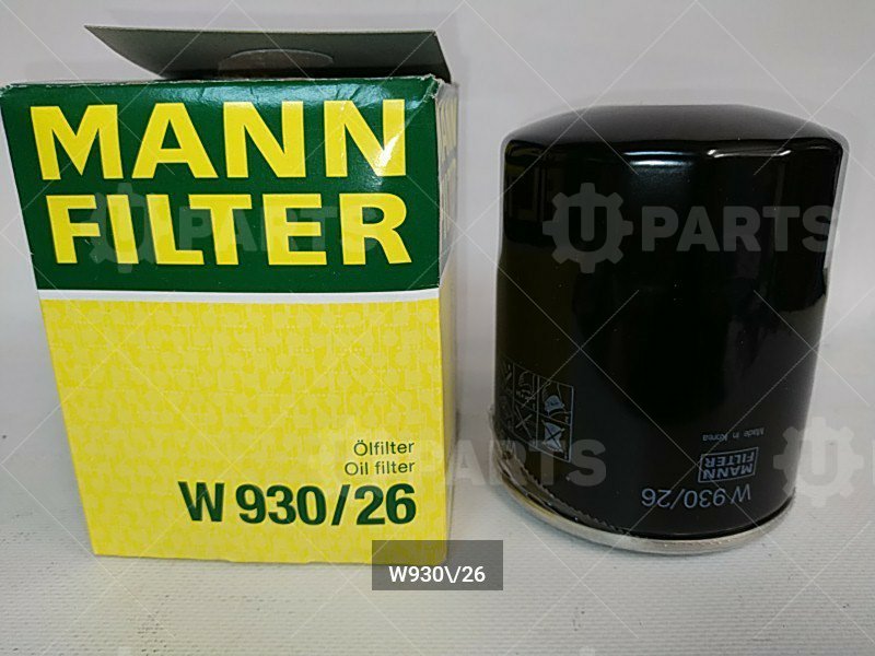 Фильтр масляный MANN-FILTER для HYUNDAI H-100 PORTER (2006 - ) / HYUNDAI Hyundai, H-1, II, 2.4 AT (173 л.с.), (2007 - 2015) 2.4 (2007 - 2015)