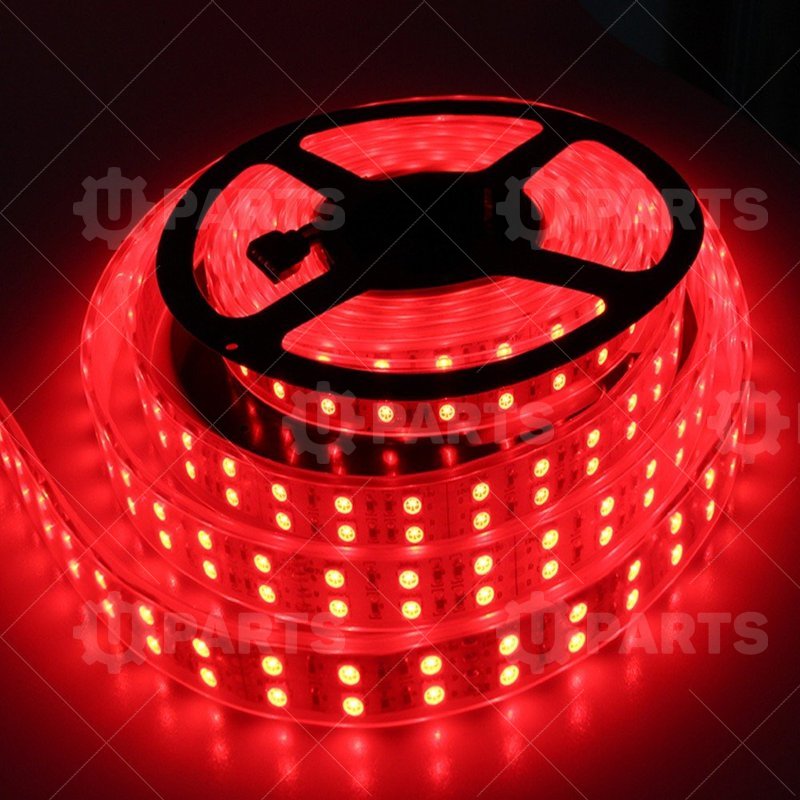 Полоса светодиодная 12V  (16 SMD 5x5)  70см RED