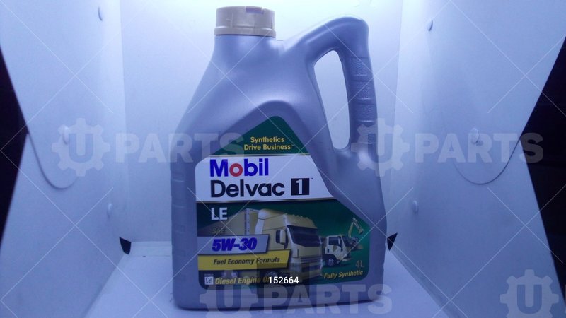 Масло моторное синт. MOBIL Delvac 1 LE 5W30 API CI-4,CI-4+,CJ-4,SN (4л.) Cummins ЕВРО5 CES20081