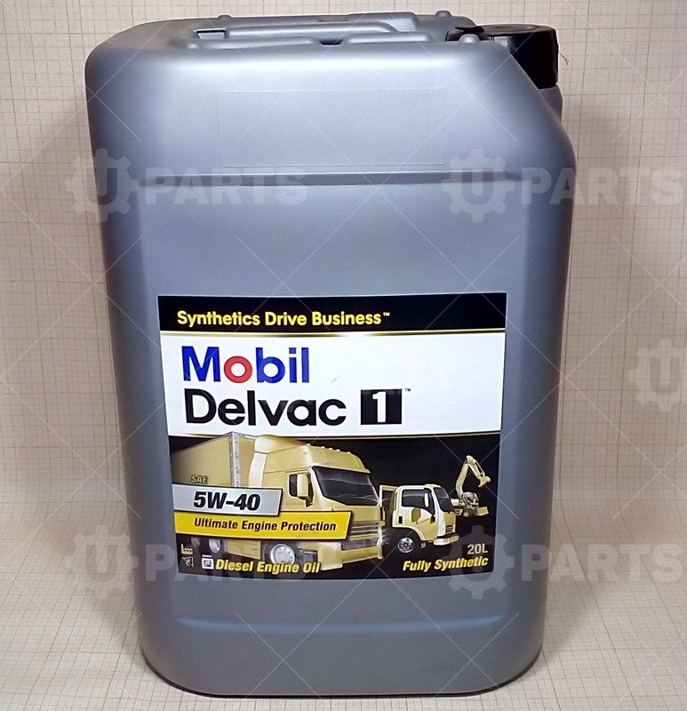 Масло моторное MOBIL Delvac 1 5W40 API CF,CF-4,CG-4,CH-4,CI-4,CI-4+,SJ,SL (20л.) | 152709. Под заказ.