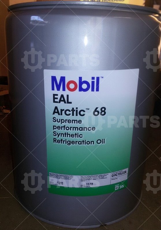 Масло холодильное MOBIL EAL Arctic 68 (20л.) ХОЛОДИЛЬНОЕ ОБОРУДОВАНИЕ  | 152954. В наличии.