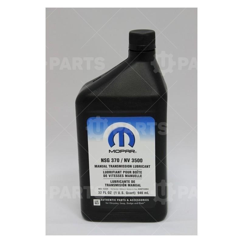 Масло трансмиссионное Mopar MTX NSG370/NV-3500 MS-9224 5065010 (550046026) 0.946 л.