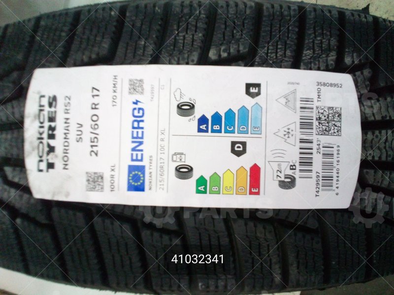 Автошина Nokian Tyres Nordman RS2 SUV 215/60 R17 100R XL липучка | 41032341. Под заказ.