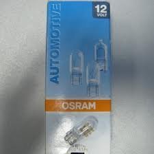 Лампа OSRAM W5W 12V (5W) W2.1x9.5d Original стеклянный цоколь 4050300838632 | 2825. Под заказ.