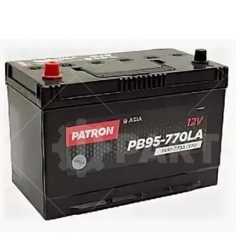 Аккумулятор PATRON ASIA 12V 95AH 770A (R+) B1 306x173x222 мм