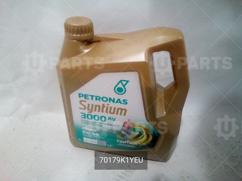 Масло моторное синтетическое Petronas SYNTIUM 3000 AV 5W-40 API SN; ACEA C3, MB 229.51, VW 505.00 / 505.01, Porsche A40, Renault RN0700 / RN0710, BMW LL-04, Ford WSS-M2C917-A, FCA 955535-S2 (4л)