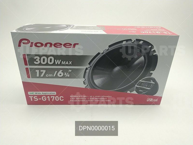 Колонки автомобильные Pioneer TS-G170C  | DPN0000015. Под заказ.