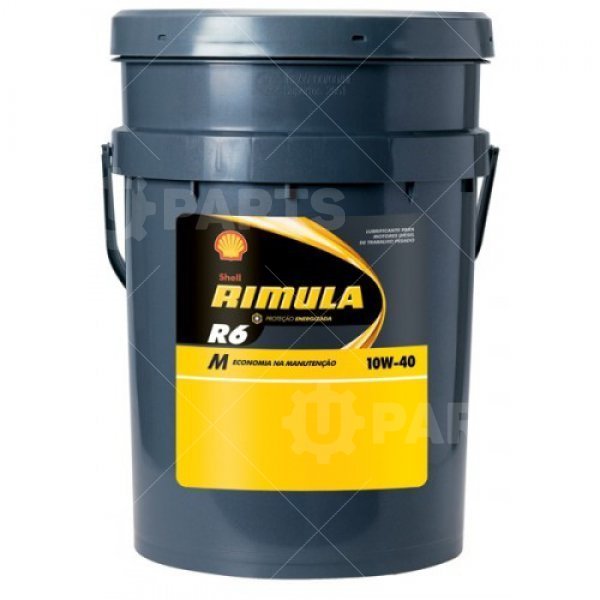 Масло SHELL Rimula R6 M 10W40 диз мот син 20л