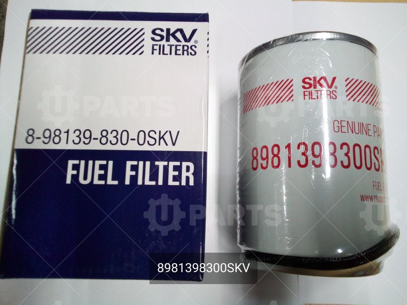 Фильтр топливный грубой очистки (широкое кольцо) наружная резьба SKV для ISUZU NPR75 (2011 - )