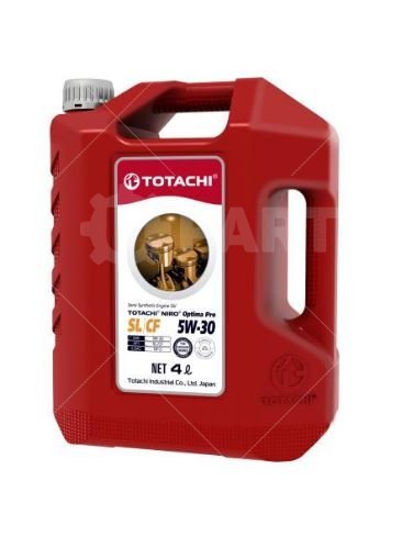 Масло моторное синтетическое TOTACHI NIRO Optima PRO Semi-Synthetic 5w-30 SL/CF 4л