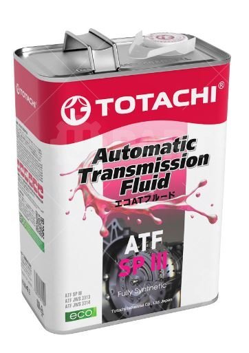 Масло трансмиссионное синтетическое АКПП Totachi ATF SP-III  6HPT 6F24 Actyon C 4л | 20404. Под заказ.