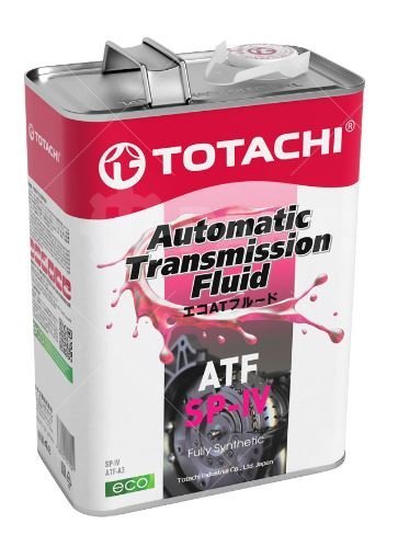 Масло трансмиссионное синтетическое АКПП Totachi ATF SP-IV  6HPT 6F24 Actyon C 4л