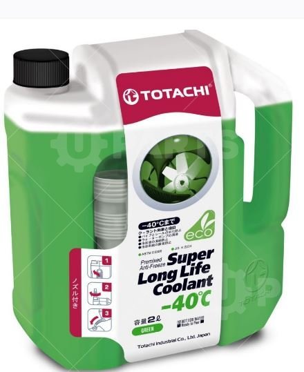 Жидкость охлаждающаяTotachi SUPER LLC GREEN -40C (2л.) TOTACHI